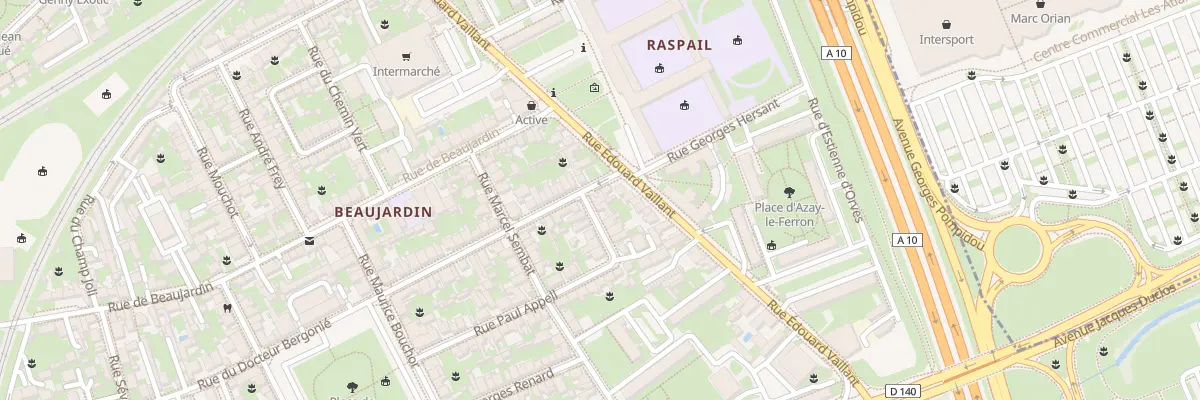 Plan du 51 Rue du Docteur Bergonié à Tours
