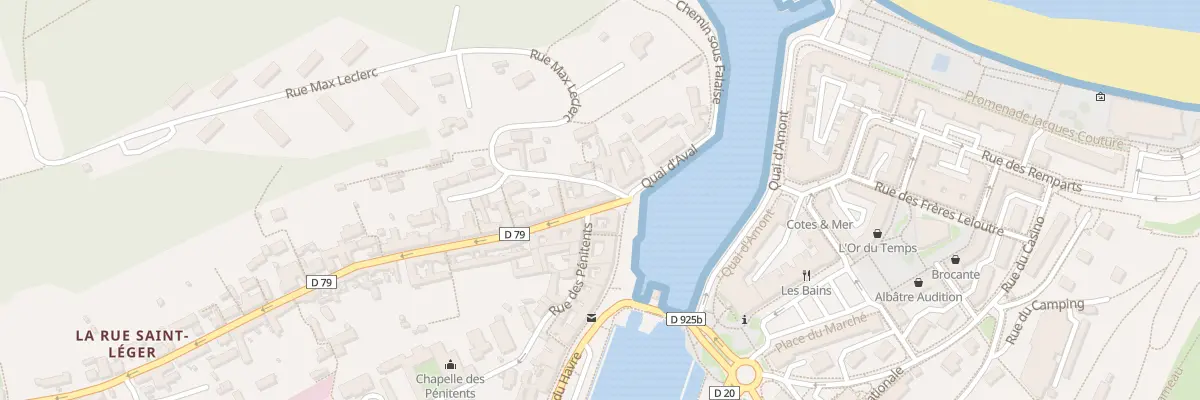 Plan du 5 Rue Saint-Léger à Saint-Valery-en-Caux