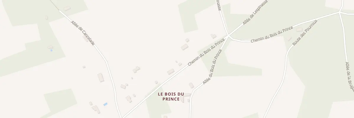 Plan du 91 Lespinasse à Pressignac-Vicq