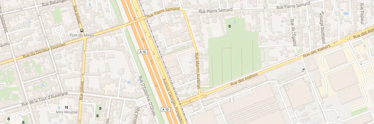 Plan du 55 Rue Martin Audenet à Saint-Pierre-des-Corps