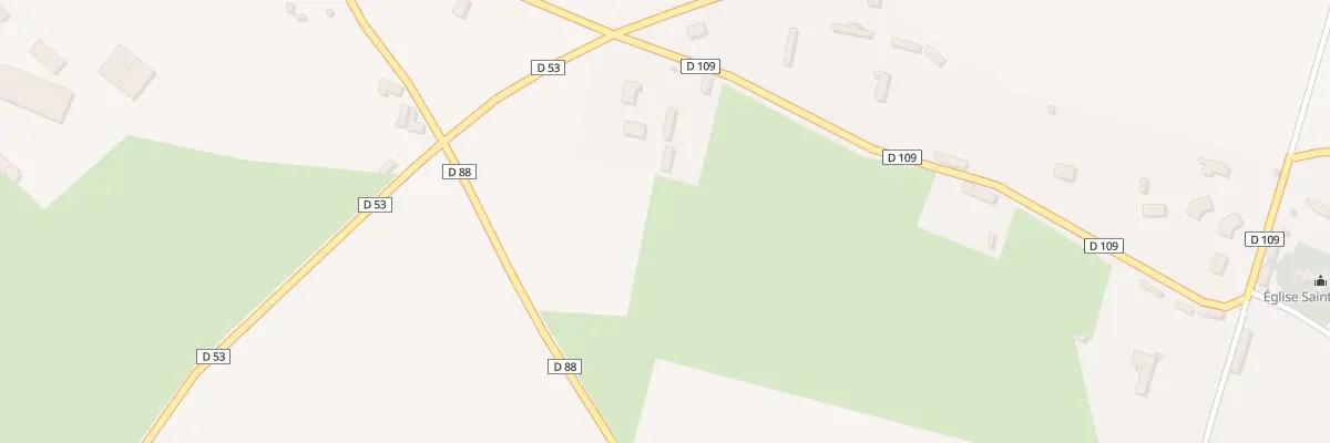 Plan du 537 Rte de l’Eglise à Veauville-lès-Quelles