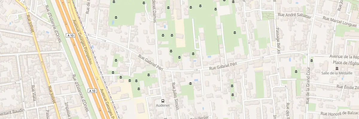 Plan du 44 Rue Gabriel Péri à Saint-Pierre-des-Corps