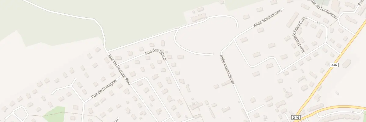 Plan du 15 Rue du Parc Maubuisson à Serquigny