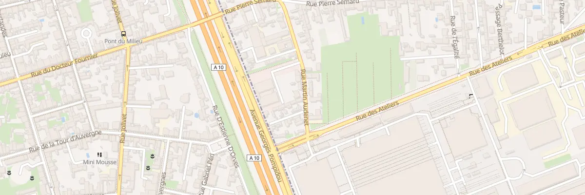 Plan du 57 Rue Martin Audenet à Saint-Pierre-des-Corps
