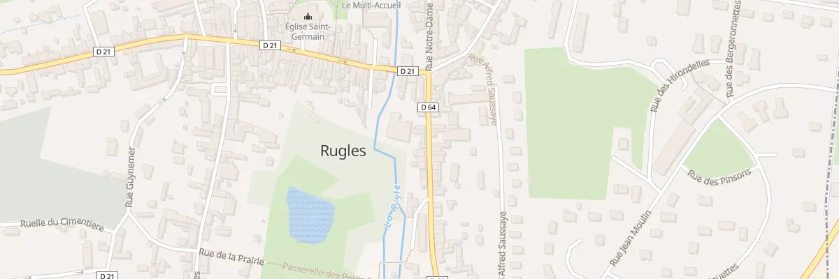 Plan du 18 Rue Paul Doumer à Rugles