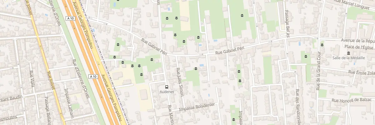 Plan du 39 Rue Gabriel Péri à Saint-Pierre-des-Corps