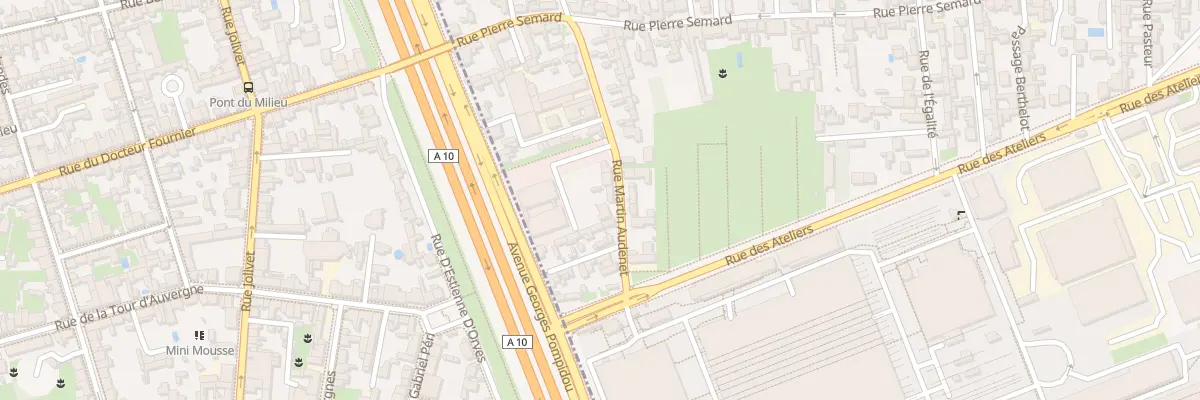 Plan du 55B Rue Martin Audenet à Saint-Pierre-des-Corps