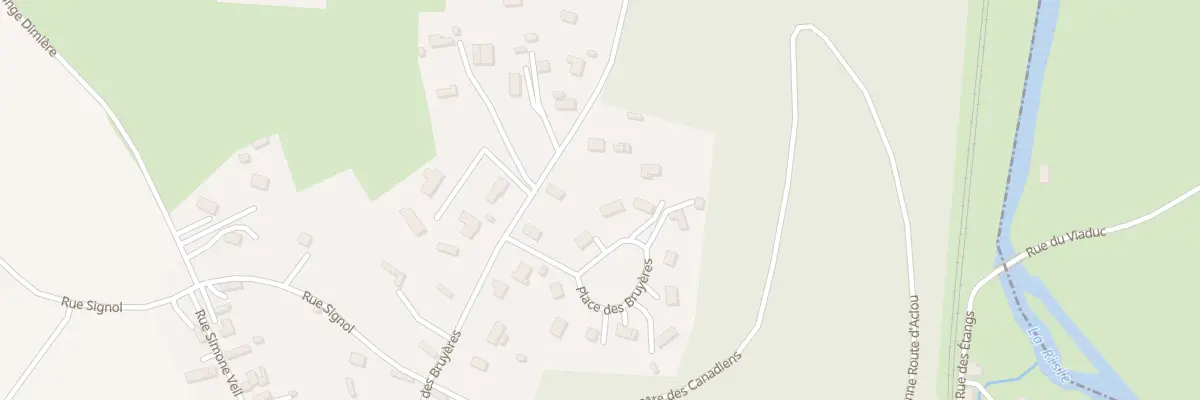 Plan du 3 Pl des Bruyères à Aclou