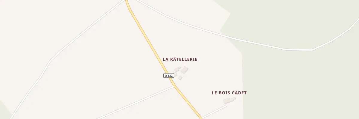 Plan du 67 La Ratellerie à Montrouveau