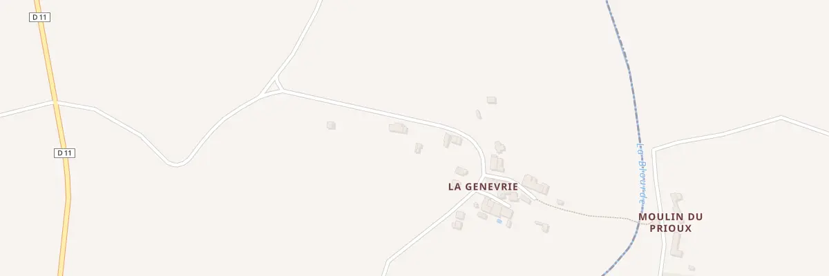 Plan du 19 Ham la Genevrie à Moussac