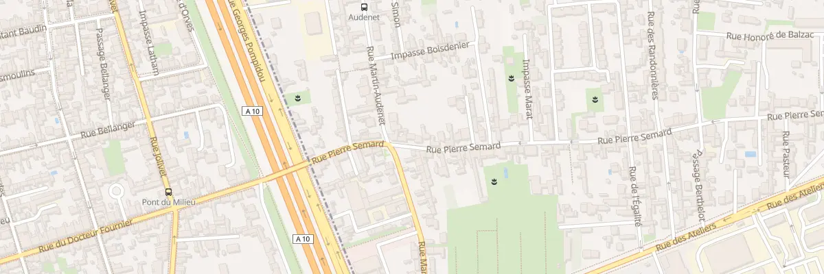 Plan du 22B Rue Pierre Semard à Saint-Pierre-des-Corps