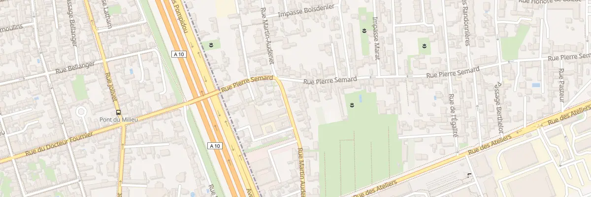 Plan du 44 Rue Martin Audenet à Saint-Pierre-des-Corps