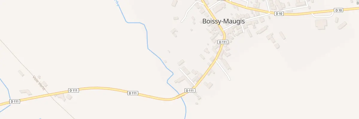 Plan du 64A Cr du Moulin de Melleray à Cour-Maugis sur Huisne