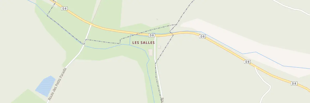 Plan du 58A Les Piquants Nord à Saint-Amand-de-Vergt