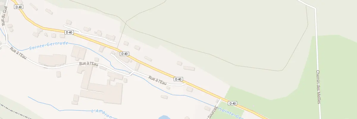 Plan du 590 Rte de Sainte Gertrude à Maulévrier-Sainte-Gertrude