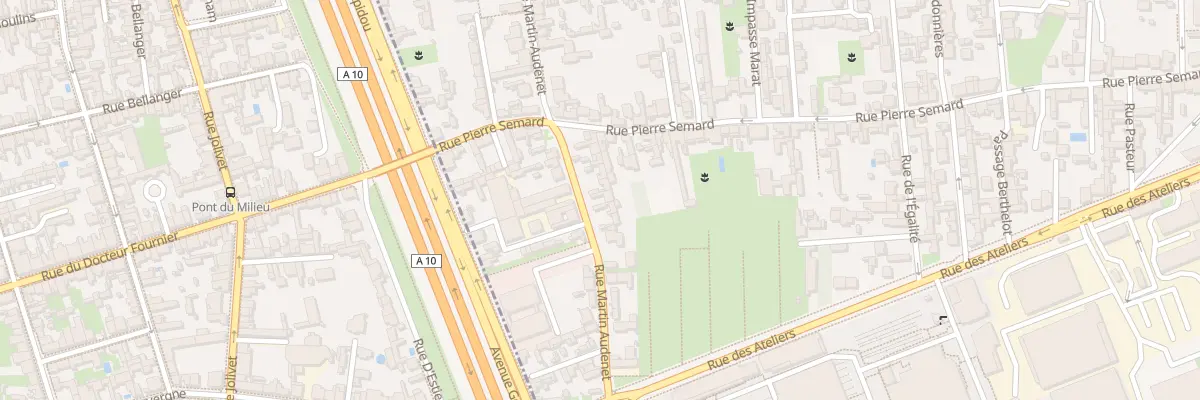 Plan du 50 Rue Martin Audenet à Saint-Pierre-des-Corps