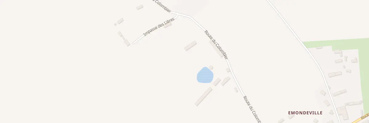 Plan du 275 Rte du Colombier à Saint-Vaast-Dieppedalle