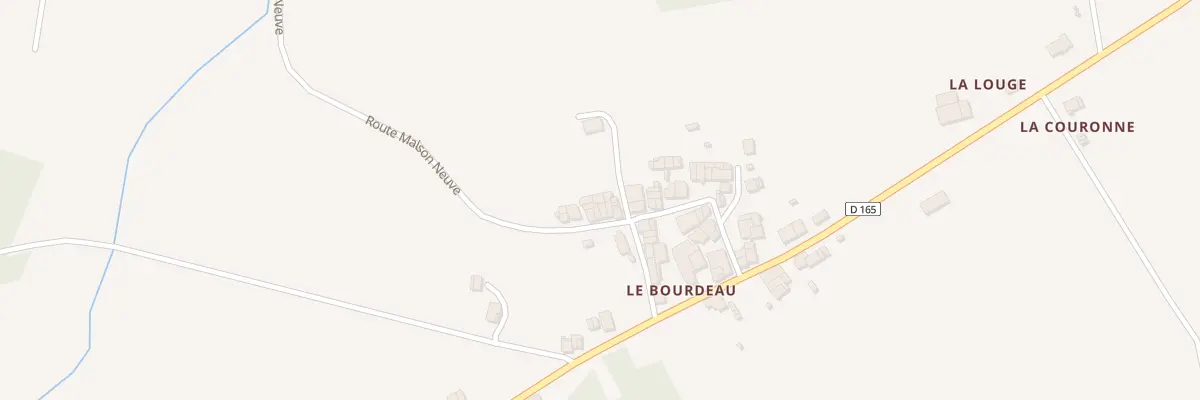 Plan du 5082 Le Bourdeau à Chirac