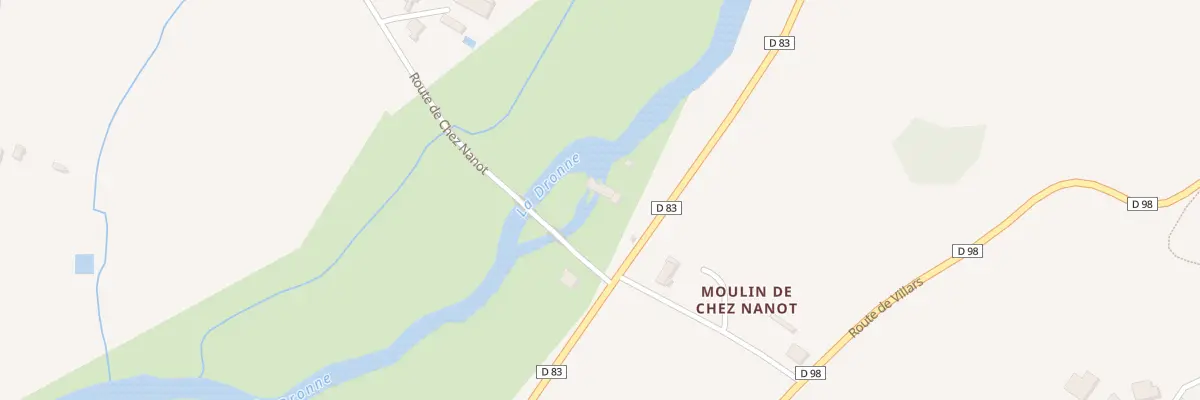 Plan du 34A Moulin de Chez Nanot à Quinsac
