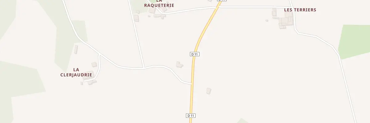 Plan du 1 La Raqueterie à Lussac-les-Châteaux
