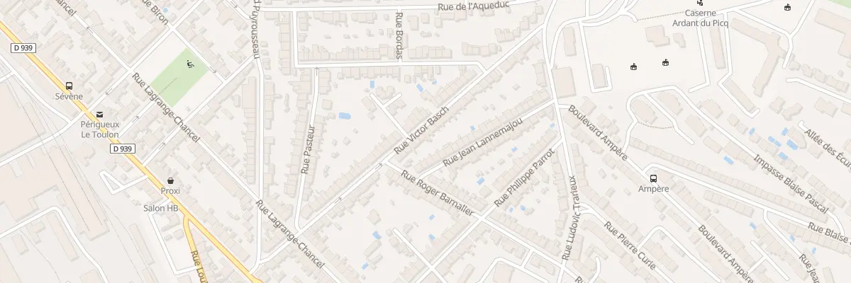 Plan du 52 Rue Victor Basch à Périgueux