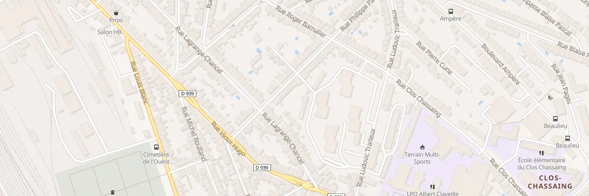 Plan du 24 Rue Philippe Parrot à Périgueux