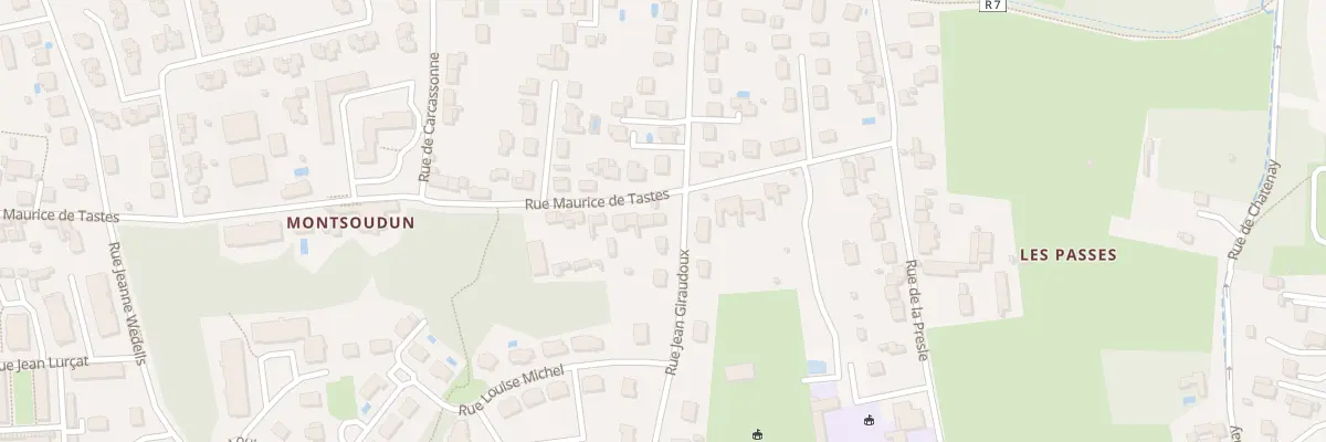 Plan du 73 Rue Maurice de Tastes à Tours