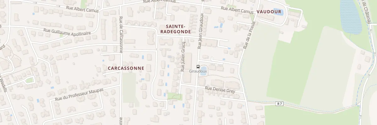 Plan du 5 Rue Julien Gracq à Tours