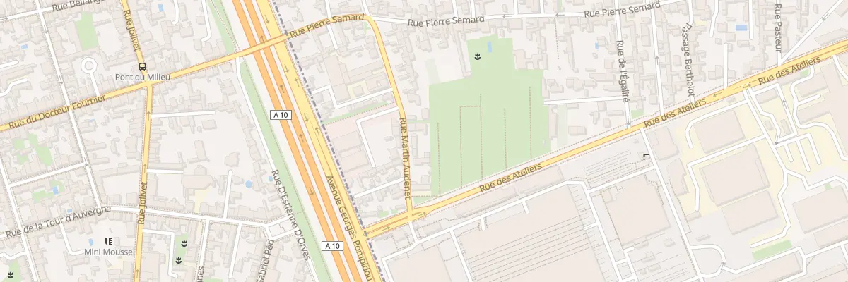 Plan du 60 Rue Martin Audenet à Saint-Pierre-des-Corps