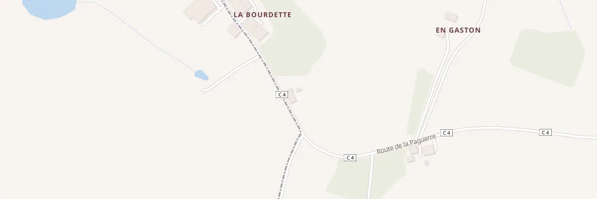 Plan du 5060 A la Bourdette à Nougaroulet