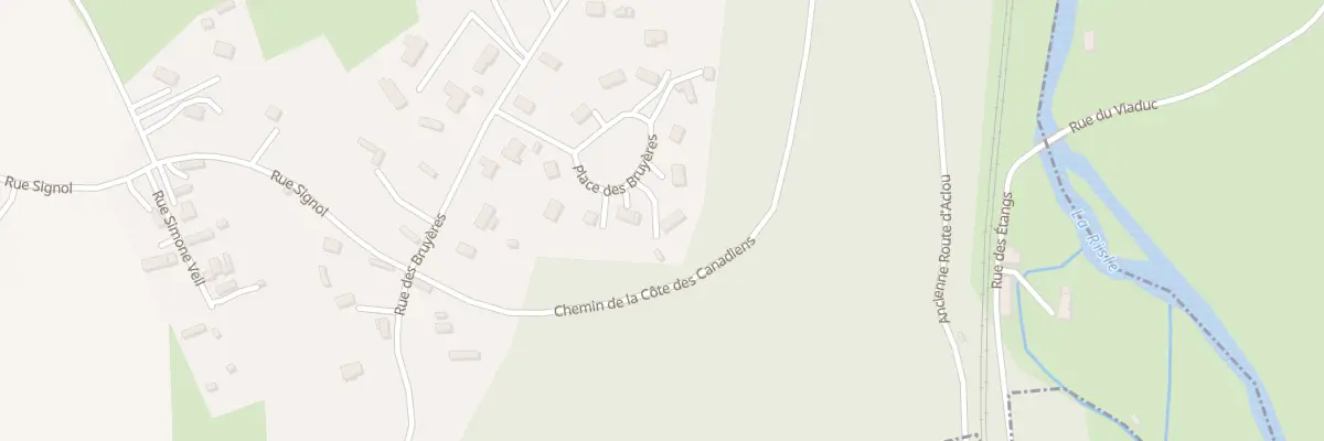 Plan du 8 Pl des Bruyères à Aclou