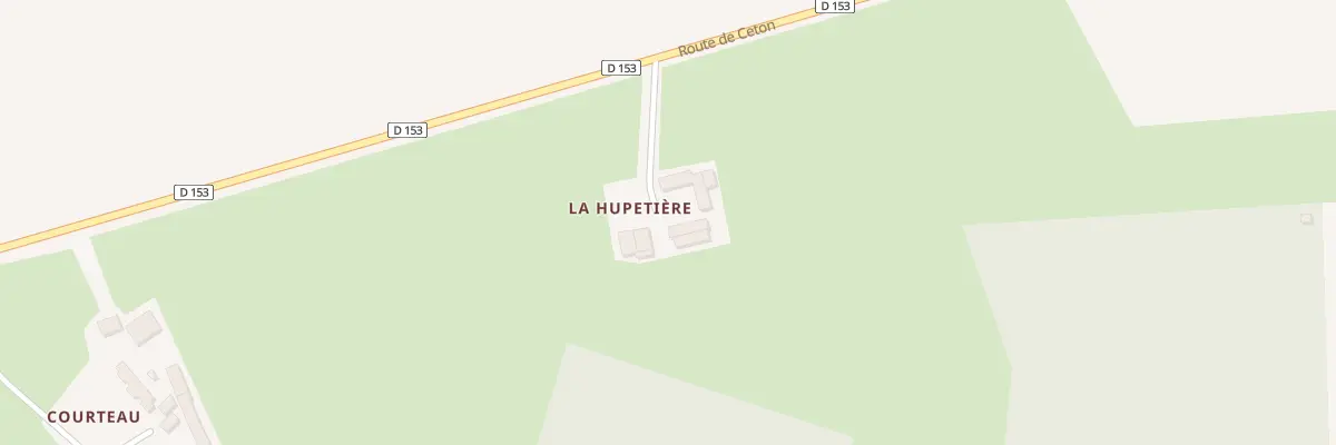 Plan du 5111 La Hupetiere à Cherré-Au