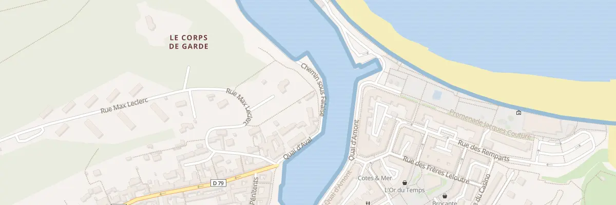 Plan du 9 Sen des Douaniers à Saint-Valery-en-Caux