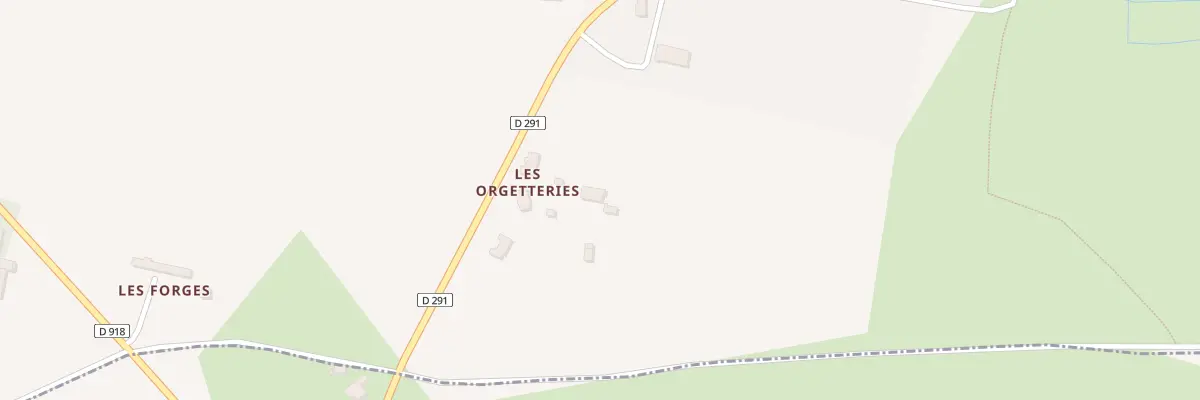 Plan du 3 Les Orgetteries à L’Hôme-Chamondot