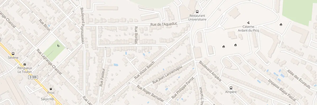 Plan du 67 Rue Victor Basch à Périgueux