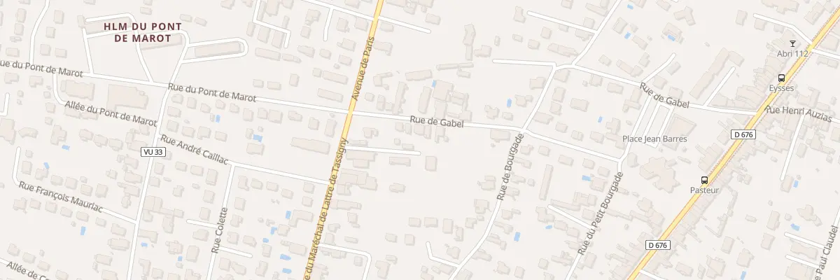 Plan du 41 Rue de Gabel à Villeneuve-sur-Lot