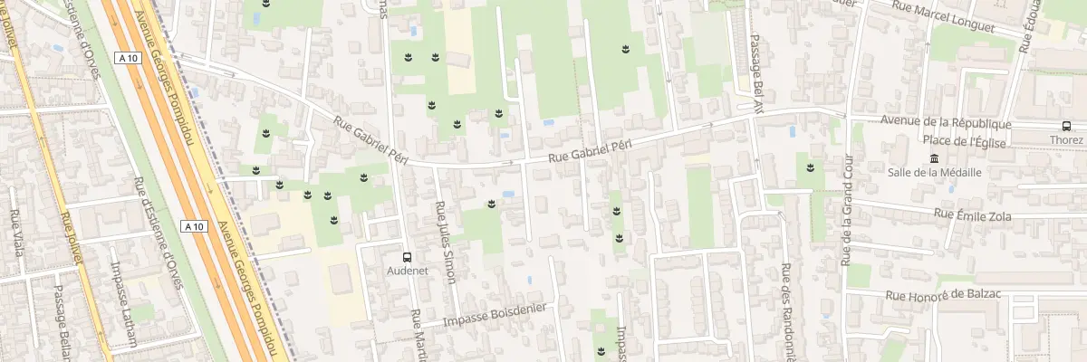 Plan du 47 Rue Gabriel Péri à Saint-Pierre-des-Corps