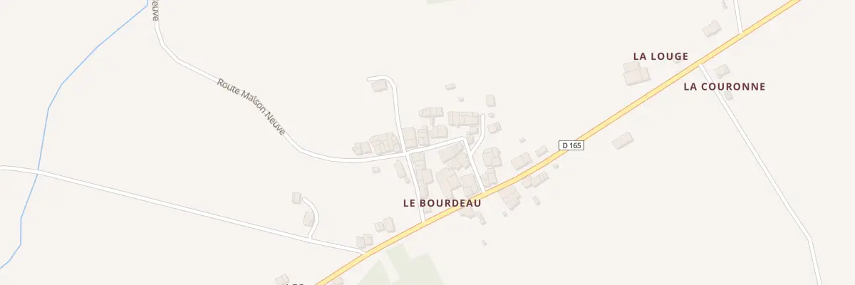 Plan du 5 Rte de l’Huilier à Chirac