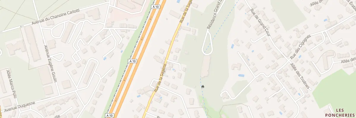 Plan du 62 Rue de la Sagerie à Saint-Avertin