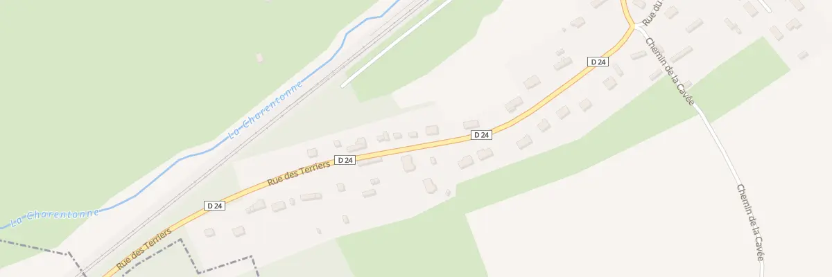 Plan du 7 Rue des Terriers à Serquigny