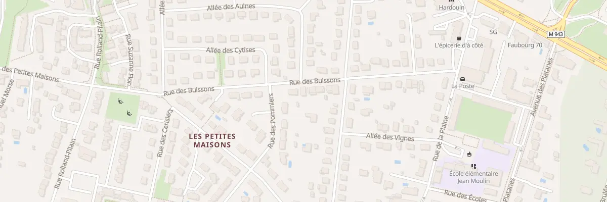Plan du 26 Rue des Buissons à Chambray-lès-Tours