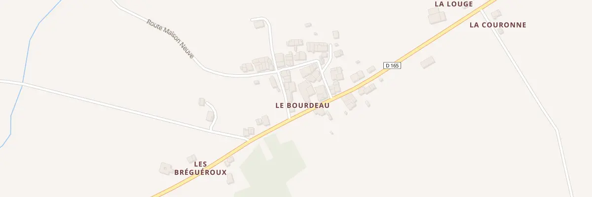Plan du 11 Grand Rue du Bourdeau à Chirac