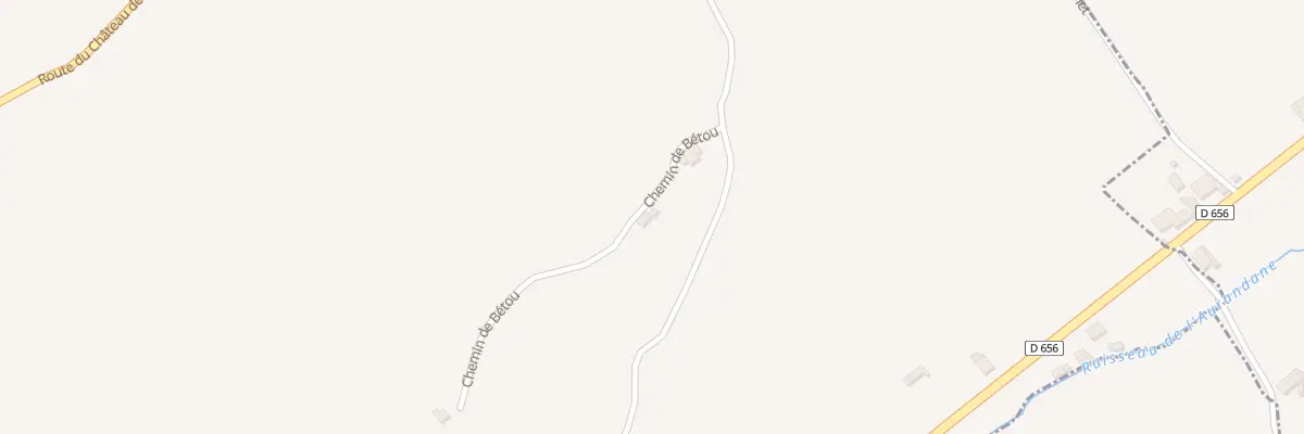 Plan du 365 Che de Bétou à Bajamont