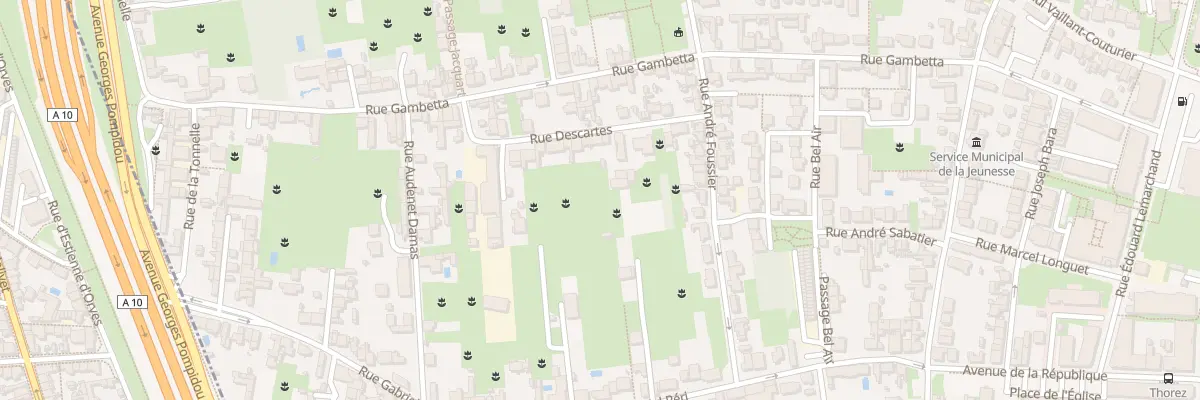 Plan du 15 Rue Descartes à Saint-Pierre-des-Corps