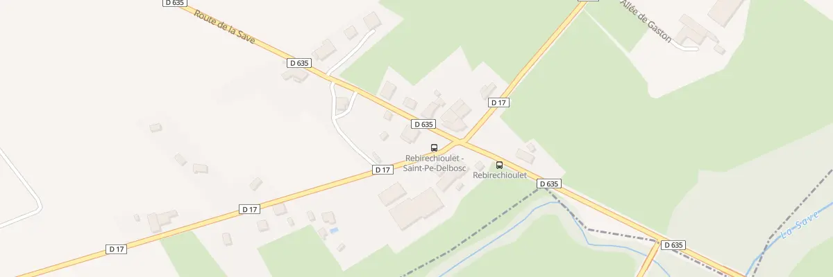Plan du 32 Rebirochioulet à Saint-Pé-Delbosc