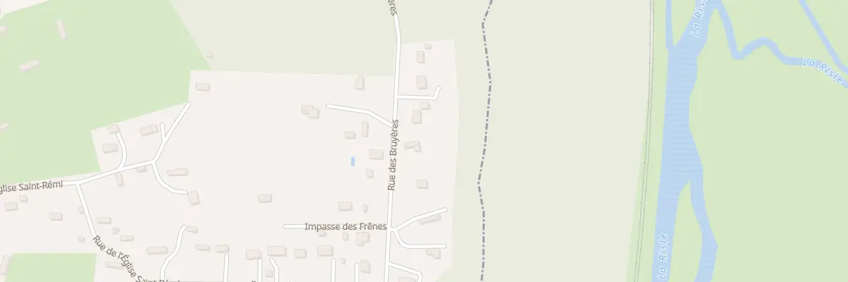 Plan du 895 Rue des Bruyères à Aclou