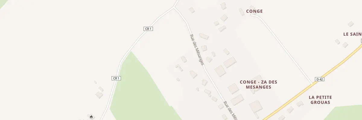 Plan du 17 Che de Conge à Cormes