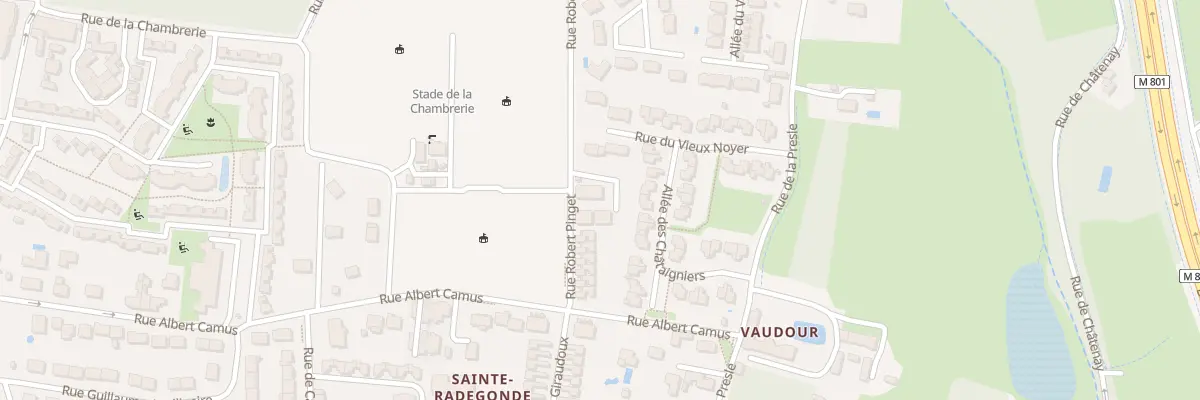 Plan du 13 Rue Robert Pinget à Tours