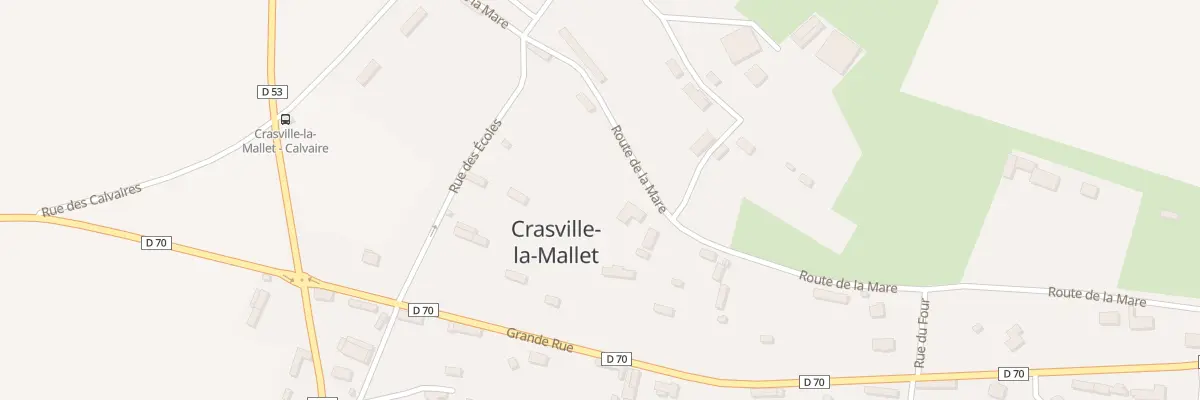 Plan du 1T Rue de la Mare à Crasville-la-Mallet