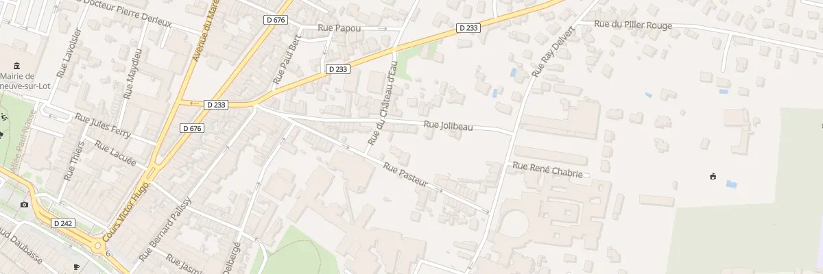 Plan du 34 Rue Jolibeau à Villeneuve-sur-Lot